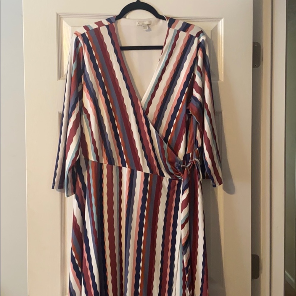 Multicolored maxi dress